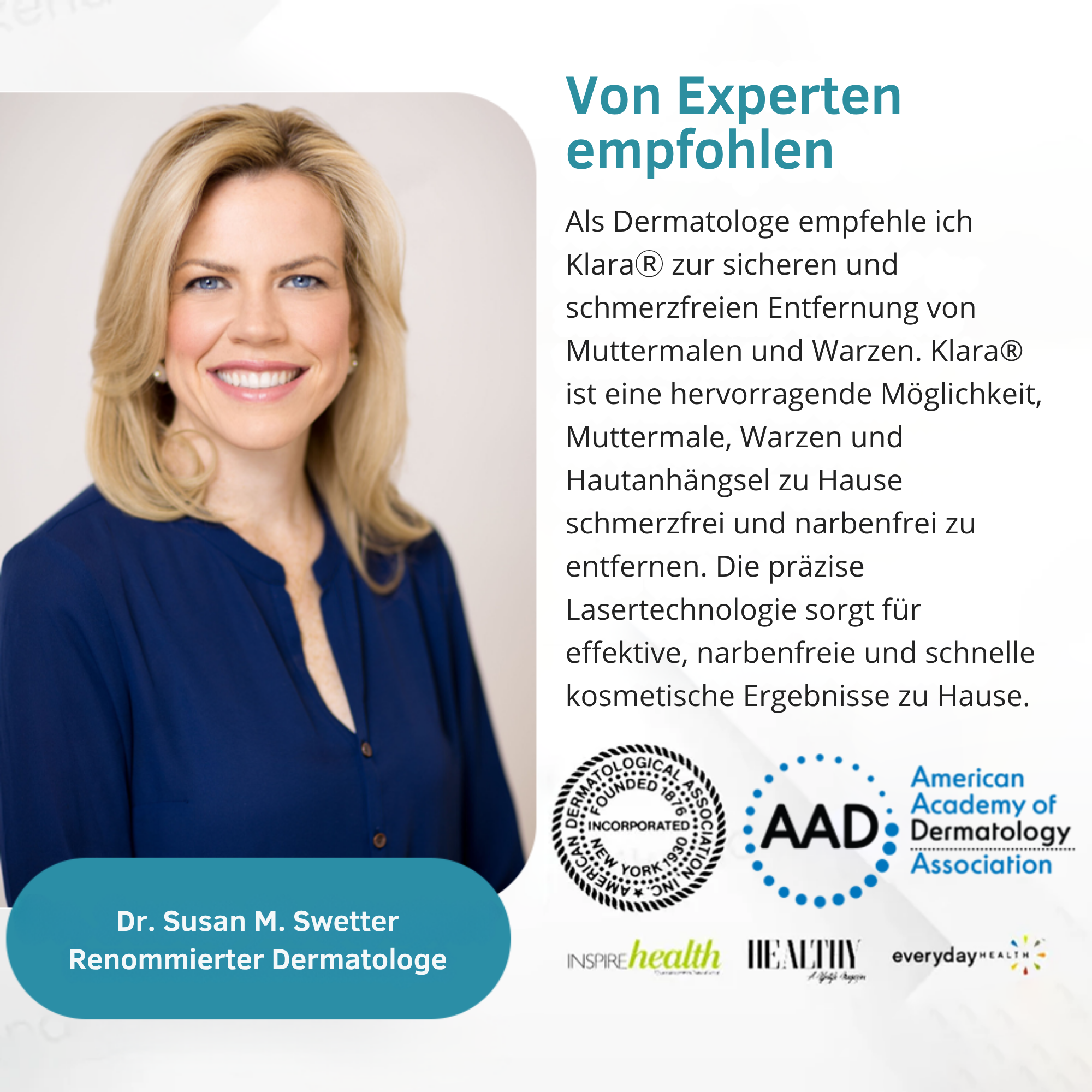 Klara® Schmerzfreier Laserstift zur Entfernung von Muttermalen und Warzen – Promax Edition