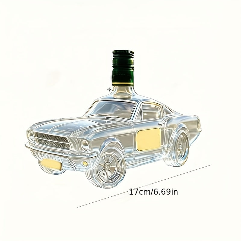 High Borosilicate Hand-Blown Glass Party Drinkware, Home Bar Tools, Uniquely Designed, Stylish Beverage Equipment, Durable High-Quality Glass, Drink Dispenser, Novelty Drinkware, Unique Wine Decanter, Whiskey Bottle