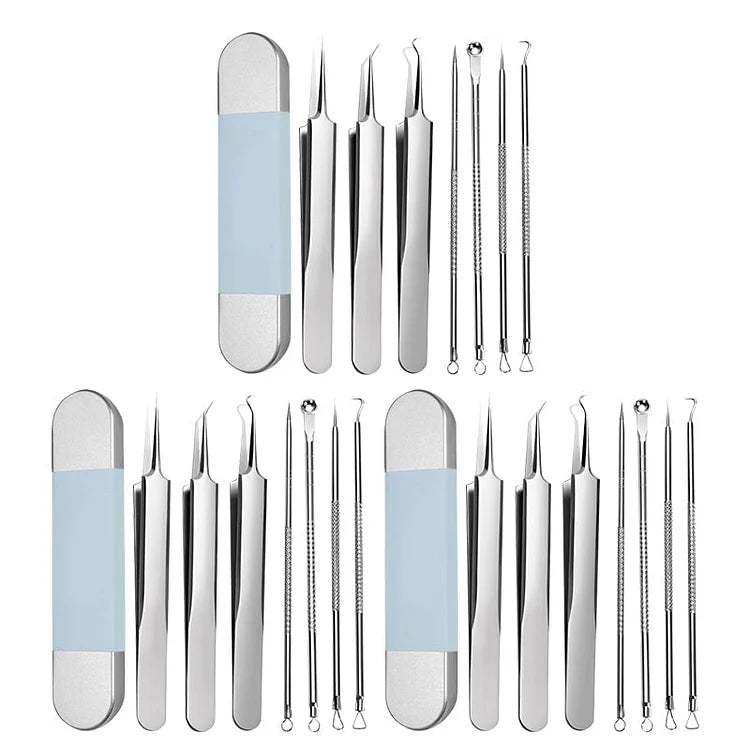 PorenProfi™ / Edelstahl-Mitesserentferner-Werkzeugset