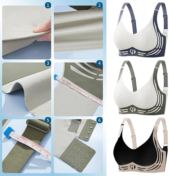 SanftSein™ Bügelloser BH | Natürlicher Lift | Unsichtbarer Komfort | Perfekte Passform