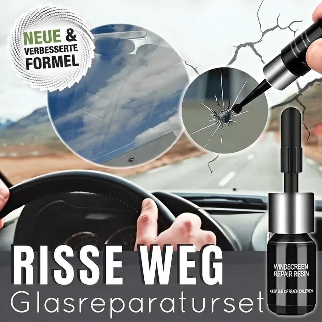 Reparieren Sie Glassprünge in wenigen Minuten