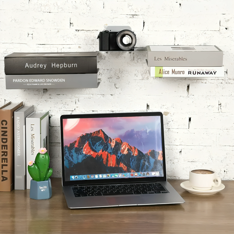 Exposez vos livres comme par magie avec cette étagère invisible